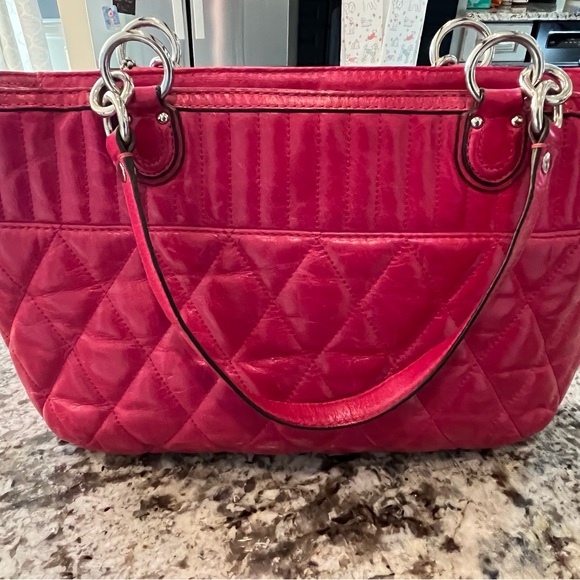 Pink Coach Purse - Picture 2 of 9